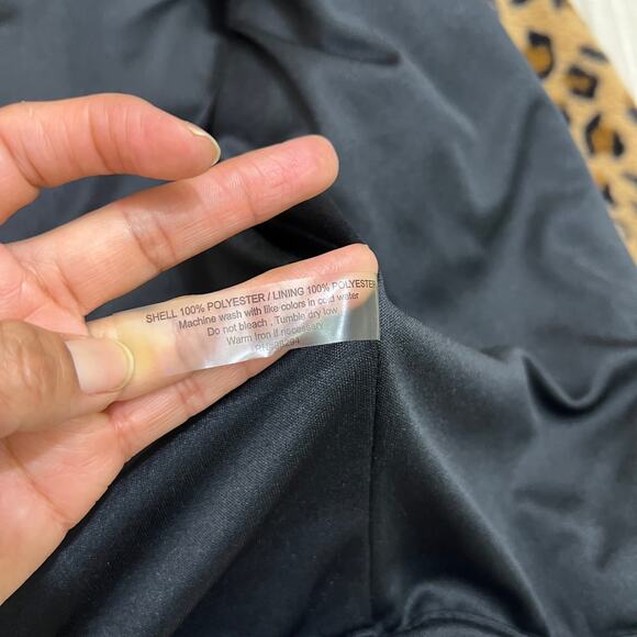 Opaque Casual Leopard Print Faux Fur Zip-Up Jacket Soft Fuzzy Fleece Women’s - Picture 7 of 8